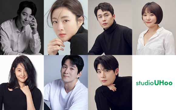 배우 김동욱, 강소라, 이재원, 김현숙, 윤지민, 권해성, 최찬호 배우가 신생 기획사 스튜디오 유후와 새로운 출발에 나선다. [사진=스튜디오 유후]