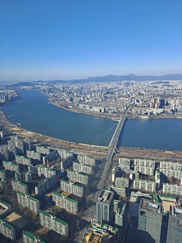  주식과 채권 매각 대금 2조원 규모가 서울의 주택 매입 대금으로 사용된 것으로 나타났다. 사진은 롯데월드타워에서 바라본 서울시내 전경 [사진=아이뉴스24 DB]