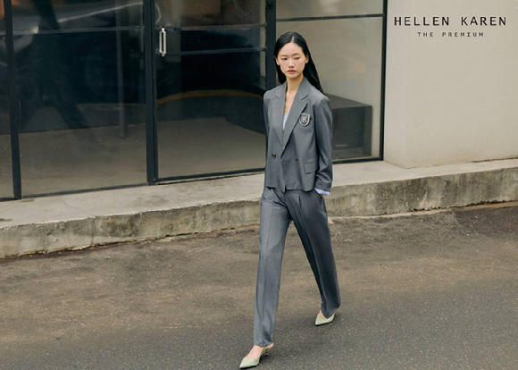 SK스토아 헬렌카렌 더 프리미엄 봄 수트. [사진=SK스토아]