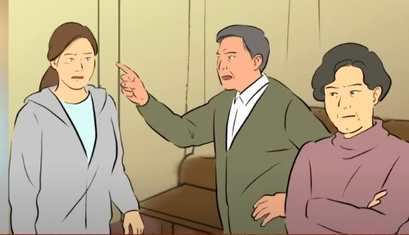 술에 취하면 성희롱을 일삼는 시아버지 때문에 고민 중인 30대 여성의 사연이 소개됐다. [사진=JTBC '사건반장' 보도화면 캡처]