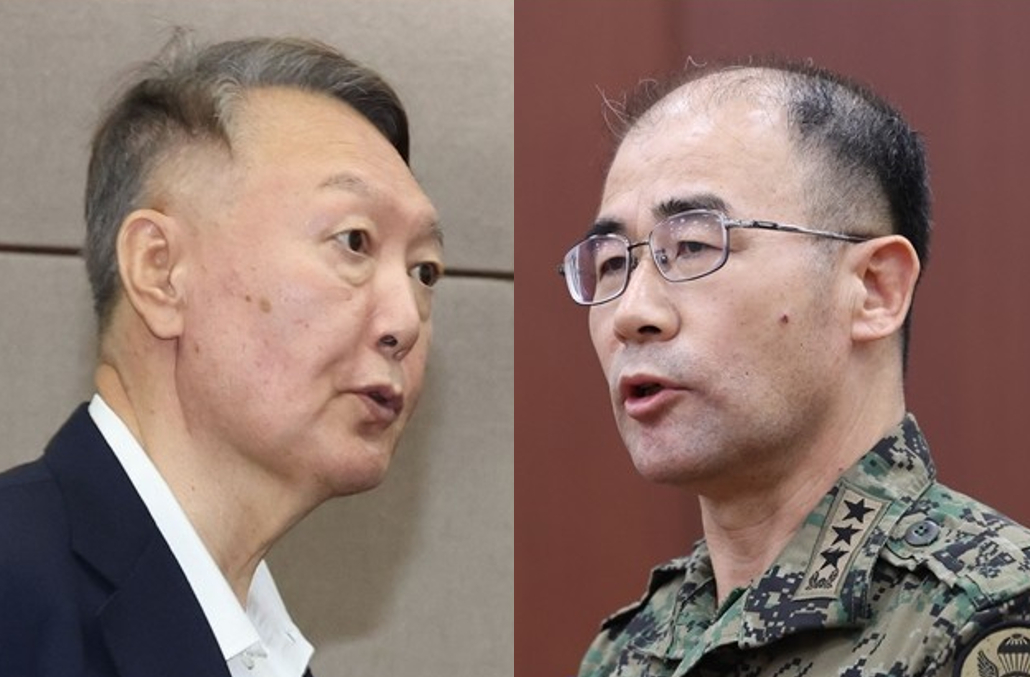 윤석열 전 대통령, 곽종근 전 육군특수전사령관 [사진=연합뉴스]