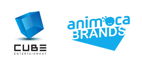 큐브, 애니모카 로고 [사진=큐브, 애니모카]