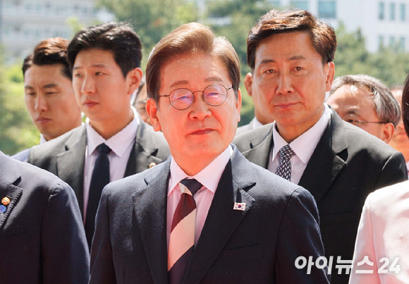 이재명 대통령이 4일 오전 서울 여의도 국회의사당에서 열린 제21대 대통령 취임선서에 참석하고 있다. [사진=곽영래 기자]