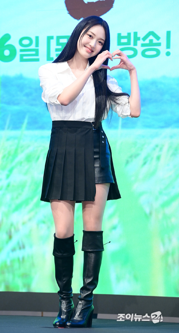 배우 최규리가 25일 서울 구로구 디큐브시티 더세인트에서 진행된 KBS 2TV 미니시리즈 '심우면 연리리' 제작발표회에 참석하고 있다. [사진=정소희 기자]