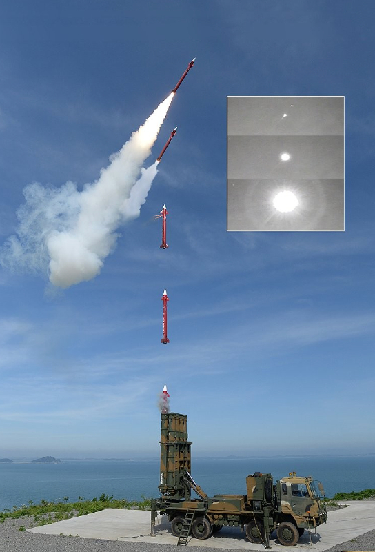 중거리 지대공 유도무기 '천궁II' 사격 이미지. [사진=LIG넥스원]