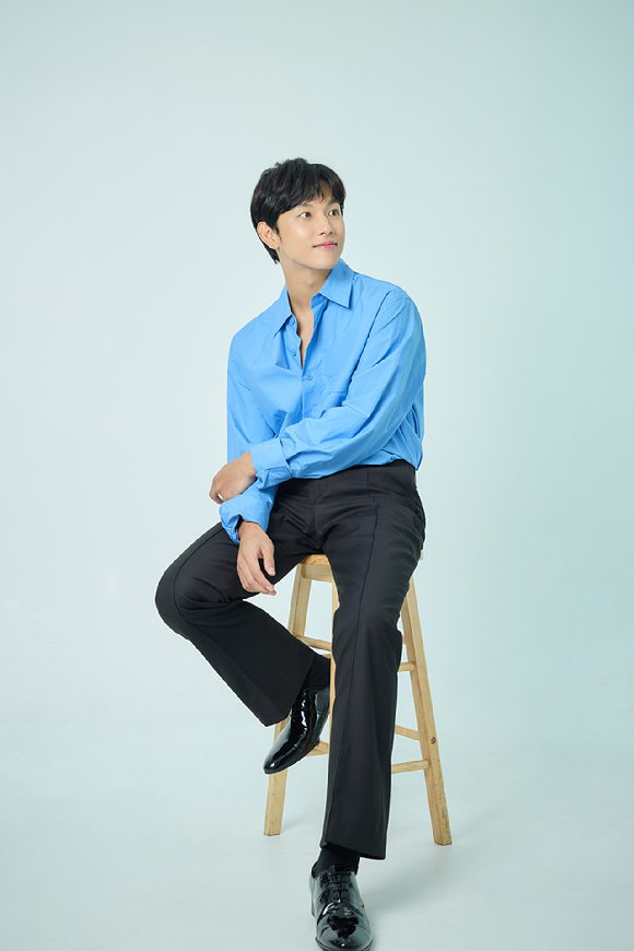 배우 임시완이 영화 '1947 보스톤'(감독 강제규) 인터뷰에 앞서 포즈를 취하고 있다. [사진=롯데엔터테인먼트]