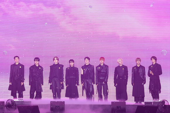 앤팀 한국 쇼케이스 현장 이미지 [사진=하이브레이블즈]