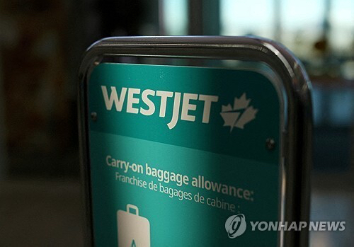 웨스트젯 간판 [로이터=연합뉴스 자료사진]