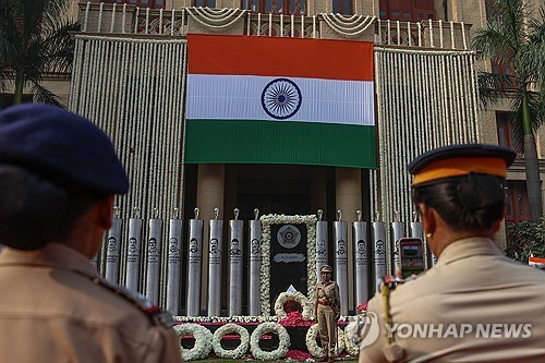 인도 경찰 이미지 [사진=EPA/연합뉴스]