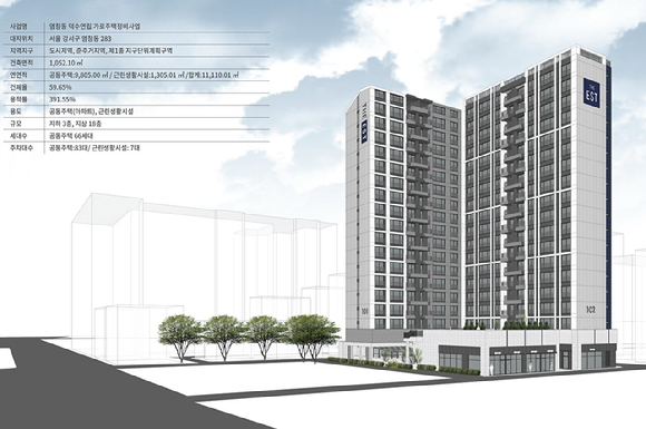 덕수연립 가로주택 정비사업 조감도. [사진=LH]