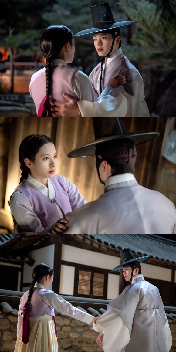 배우 육성재와 김지연이 SBS '귀궁'에서 열연하고 있다. [사진=SBS]