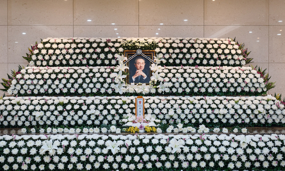 최창걸 고려아연 명예회장 장례식장 빈소. [사진=고려아연]