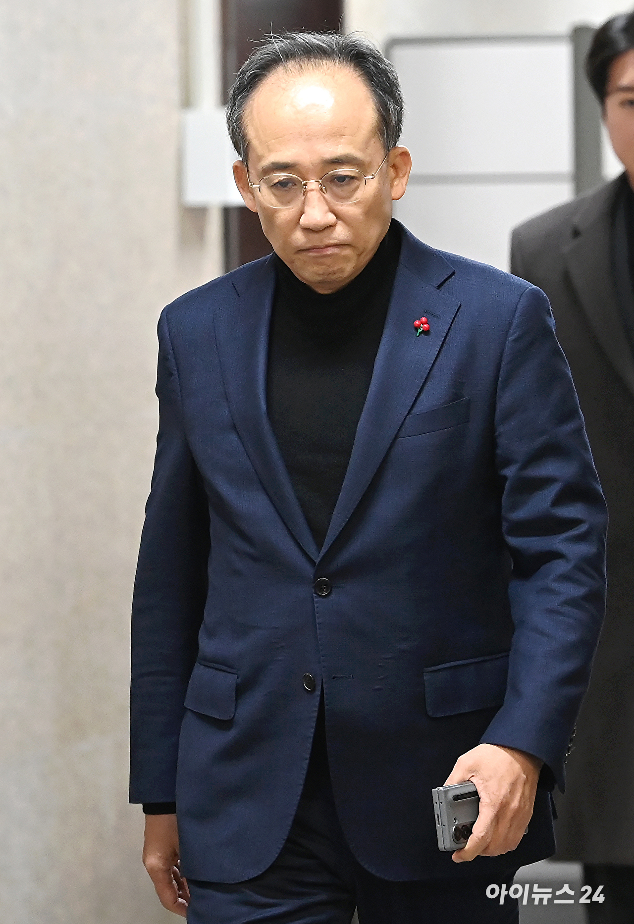 추경호 국민의힘 원내대표가 4일 오전 서울 여의도 국회에서 열린 최고위원회의에 참석하고 있다. [사진=곽영래 기자]