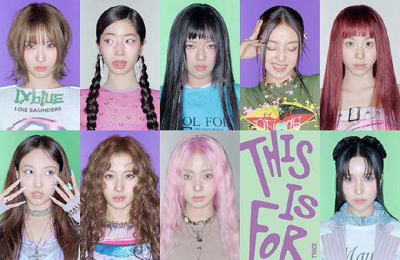 트와이스 단체 콘셉트 포토 [사진=JYP엔터테인먼트]