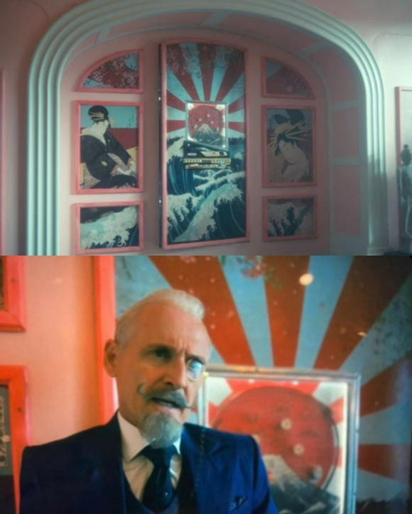 넷플릭스 오리지널 '엄브렐러 아카데미'에 욱일기 문양이 여러 차례 등장했다. [사진=서경덕 교수팀]