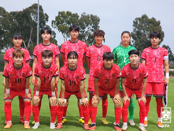 위덕대 여자축구부. [사진=위덕대학교]