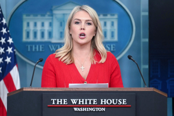 캐롤라인 레빗 백악관 대변인 [사진=AFP/연합뉴스]