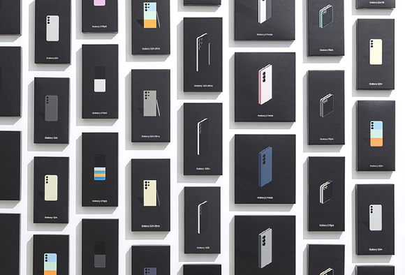 'IDEA 2025'에서 금상을 수상한 '삼성 모바일 디자인 비주얼 아이덴티티 시스템(Samsung Mobile Design Visual Identity System)' [사진=삼성전자]