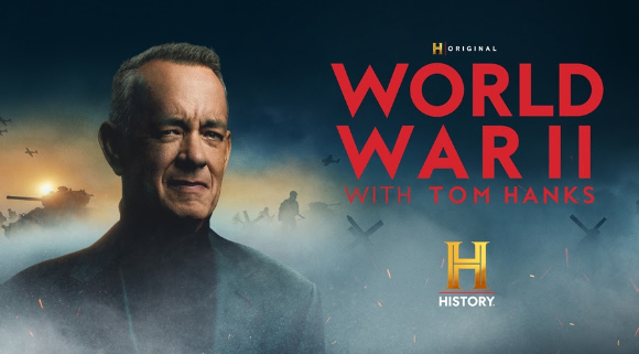 톰행크스가 제작에 참여한 '월드워2' 이미지. [사진=히스토리 채널]