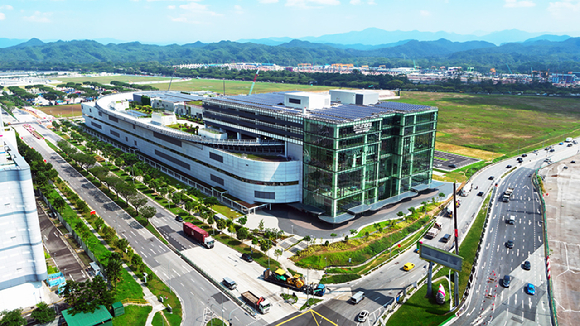 싱가포르 서부 주롱 혁신지구(Jurong Innovation District)에 위치한 '현대차그룹 싱가포르 글로벌 혁신센터(HMGICS)' 전경. [사진=현대자동차그룹]