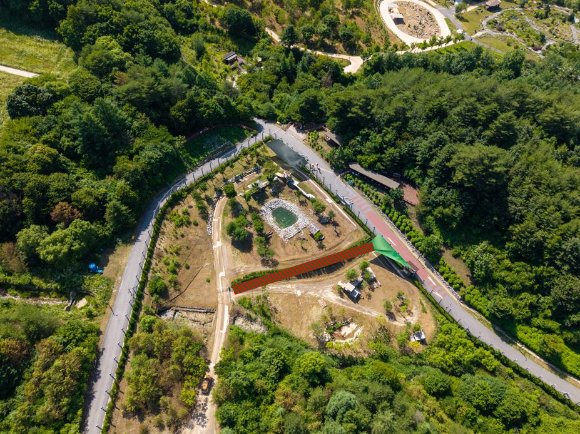 호랑이숲 방사장 통합 [사진=산림청]