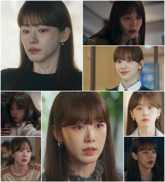 배우 이주명이 28일 오후 서울 구로구 신도림동 더링크서울 트리뷰트 포트폴리오 호텔에서 열린 JTBC 새 토일드라마 '신입사원 강회장' 제작발표회에 참석하고 있다.