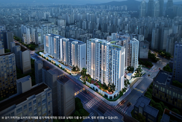 역삼센트럴자이 조감도. [사진=GS건설]