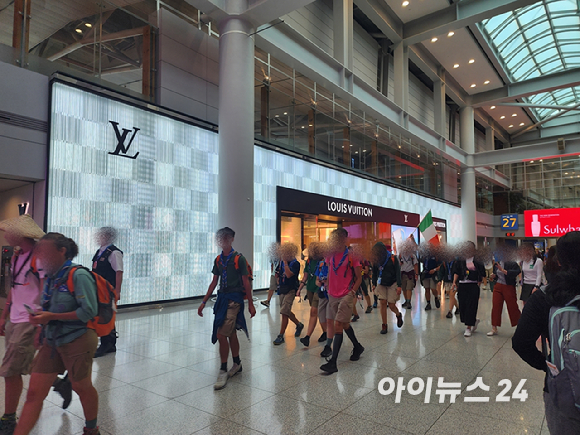 인천공항 제1터미널 출국장 면세점 모습. [사진=구서윤 기자]