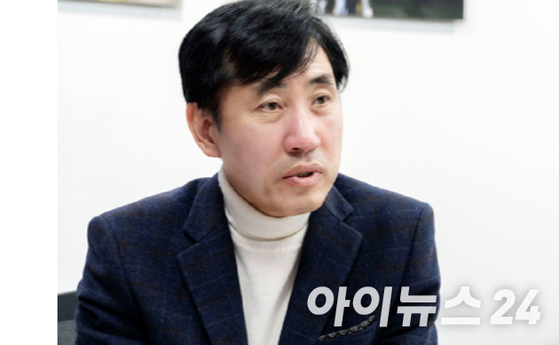지난 2023년 당시 하태경 국민의힘 의원이 서울 여의도 국회 의원회관에서 아이뉴스24와 인터뷰를 하고 있다. [사진=정소희 기자]