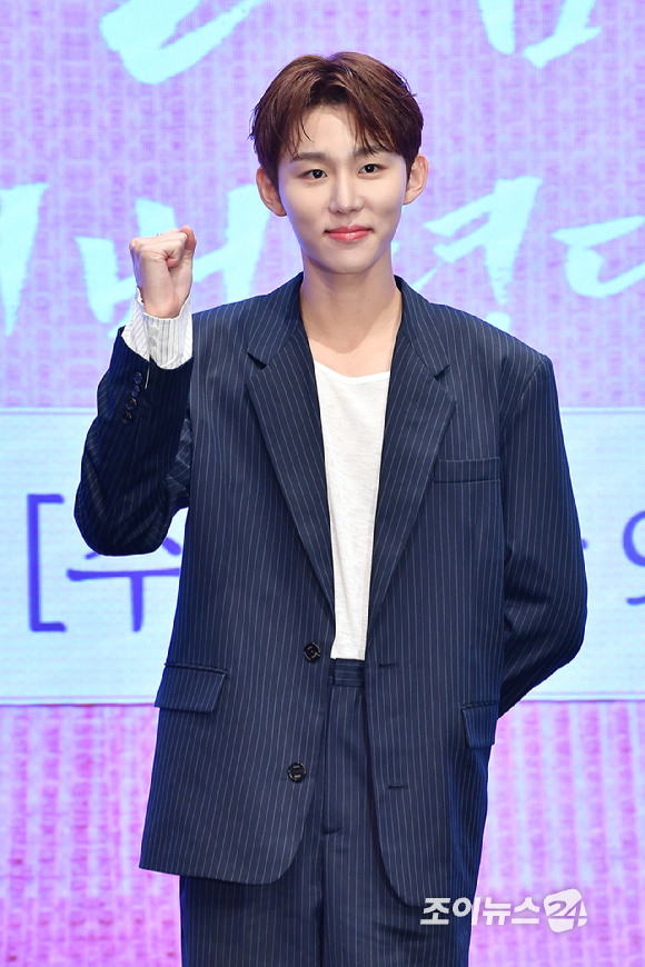 배우 서범준이 11일 오후 서울 구로구 신도림동 더세인트에서 진행된 KBS2 새 수목드라마 '남주의 첫날밤을 가져버렸다' 제작발표회에 참석해 포즈를 취하고 있다. [사진=문수지 기자]