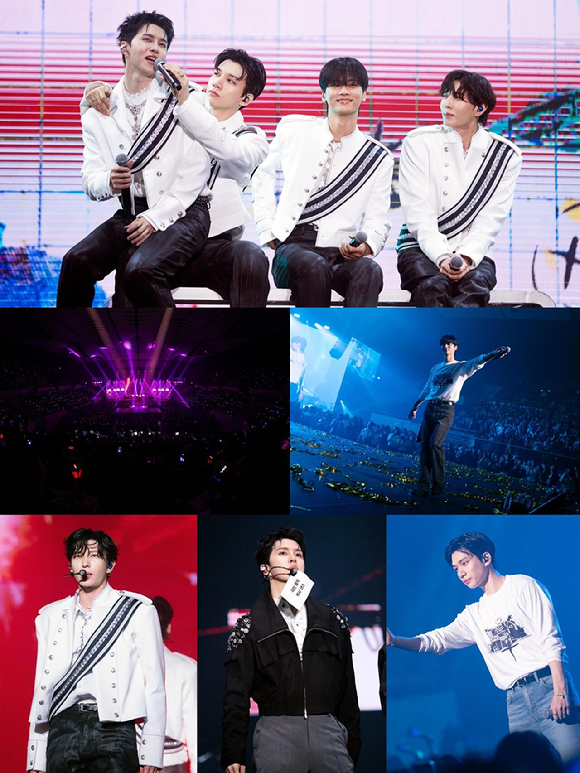 빅스 완전체 팬 콘서트 현장 이미지 갈무리 [사진=젤리피쉬엔터테인먼트]