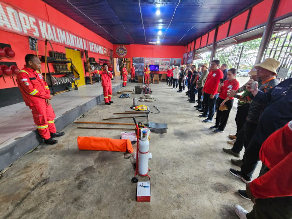 이탄지 산불 대응 교육&middot;훈련 현장 이미지 [사진=산림청]