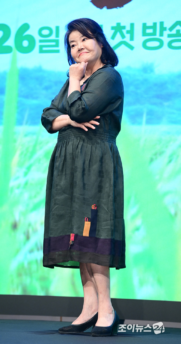 배우 남권아가 25일 서울 구로구 디큐브시티 더세인트에서 진행된 KBS 2TV 미니시리즈 '심우면 연리리' 제작발표회에 참석하고 있다. [사진=정소희 기자]