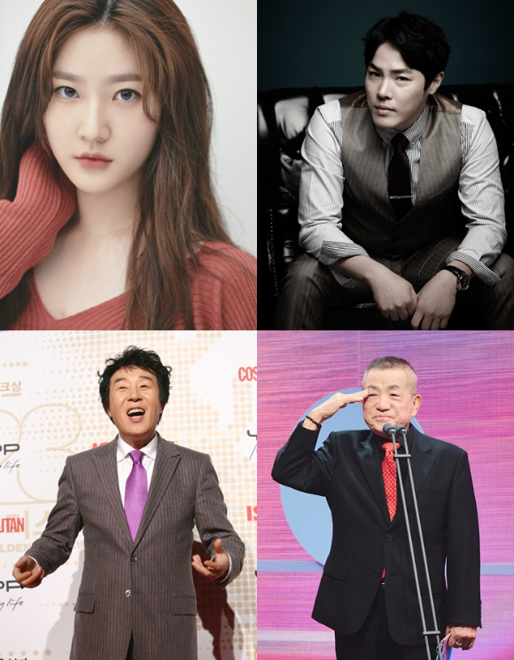 故 김새론-휘성-송대관-이상용. [사진=소속사, 조이뉴스24 포토DB]