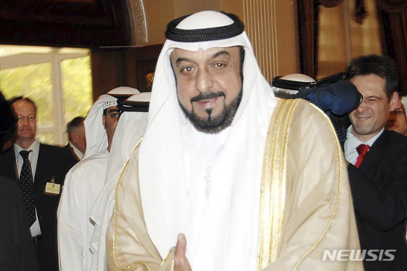 셰이크 칼리파 빈 자이예드 알 나히안 UAE 대통령 겸 아부다비 국왕 [사진=AP/뉴시스]