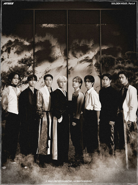 에이티즈 단체 콘셉트 포토 [사진=KQ엔터테인먼트]