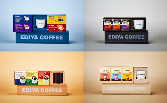 이디야커피 프리미엄 커피 선물세트 4종. [사진=이디야커피]