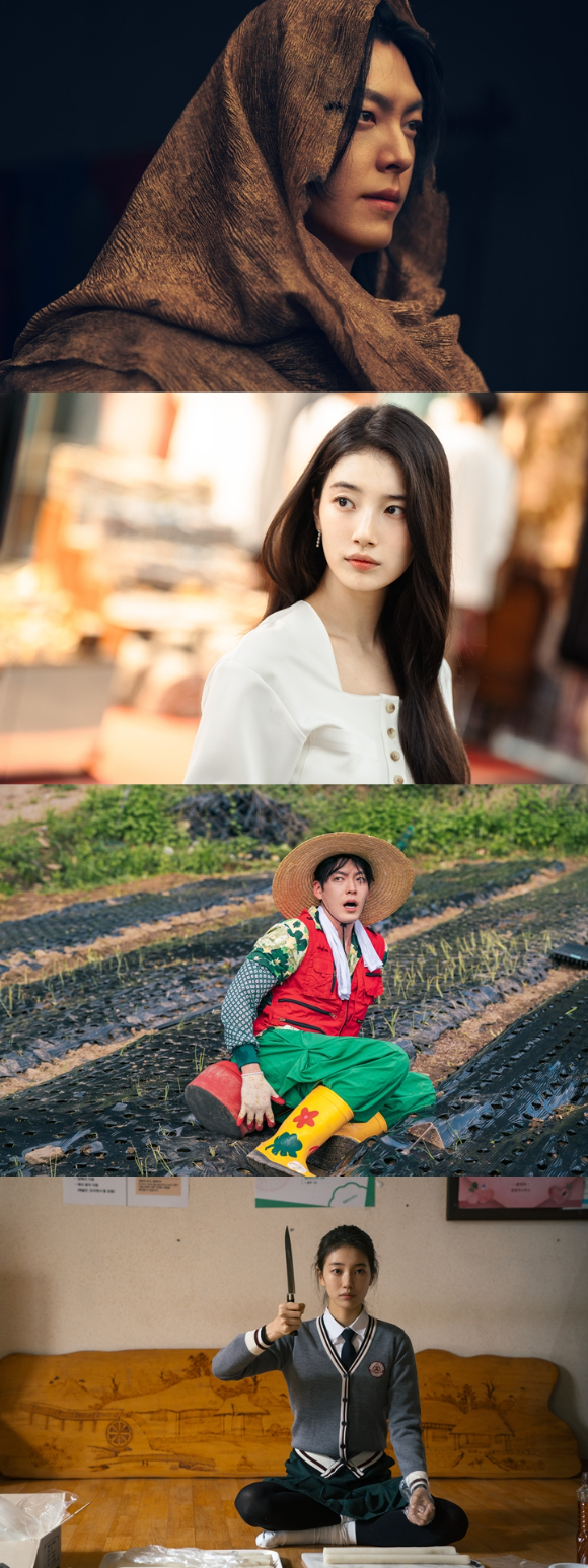 배우 김우빈과 수지가 넷플릭스 시리즈 '다 이루어질지니'에서 열연하고 있다. [사진=넷플릭스]