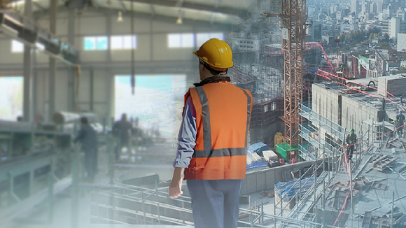 건설노동자 사고 (CG) [사진=연합뉴스]