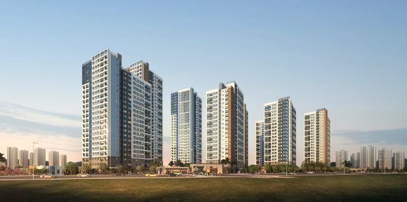 검단신도시 우미린 리버포레 투시도. [사진=우미건설]