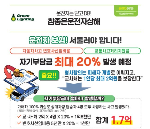 DB손해보험의 법인보험대리점 소식지 [사진=제보자]