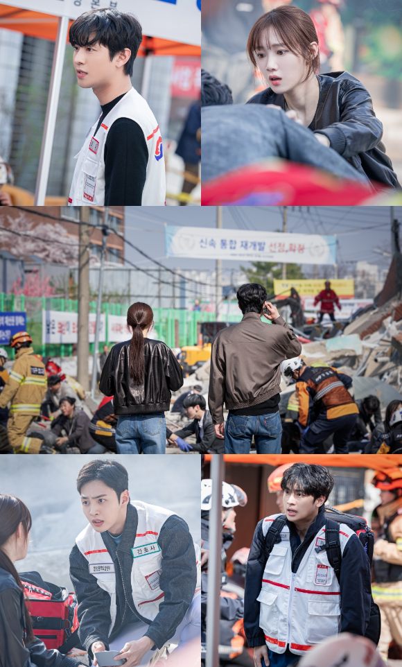 '낭만닥터 김사부3' 안효섭 이성경 김민재 이신영 스틸컷 갈무리 [사진=SBS]