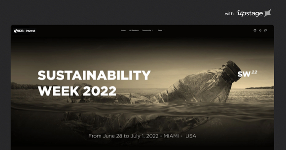 업스테이지는 28일부터 7월 1일까지 나흘간 미국 현지 및 온라인을 통해 개최된 '지속가능성 주간(Sustainability Week) 2022' 행사에 국내 AI 스타트업 최초로 참석한다. [사진=업스테이지]