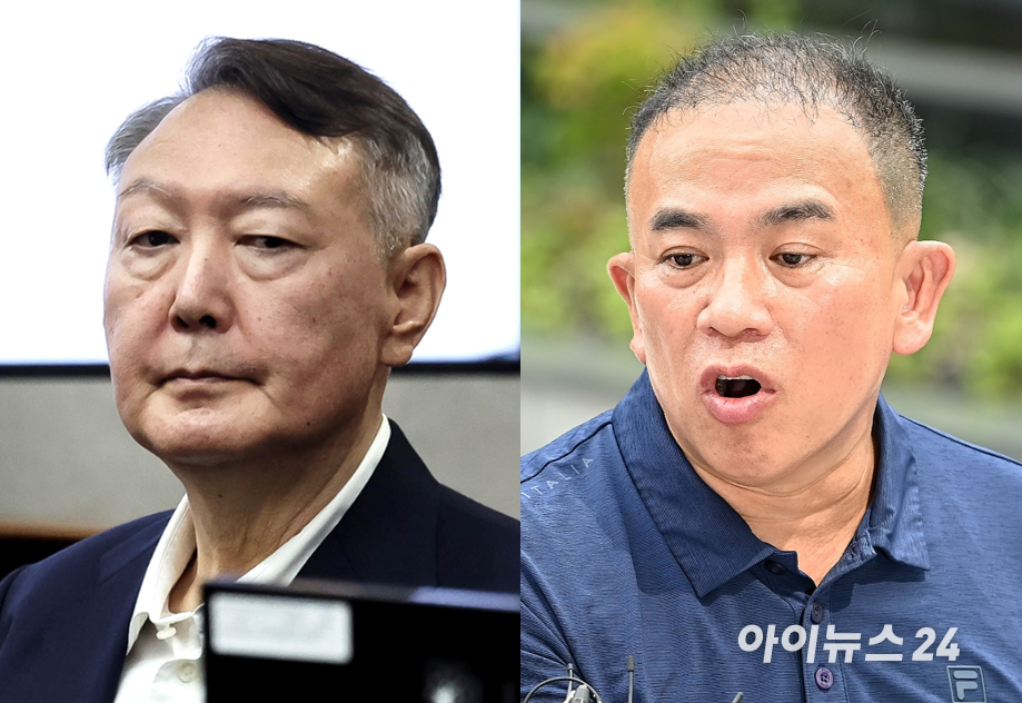 윤석열 전 대통령과 정치브로커 명태균씨 [사진=아이뉴스24DB]