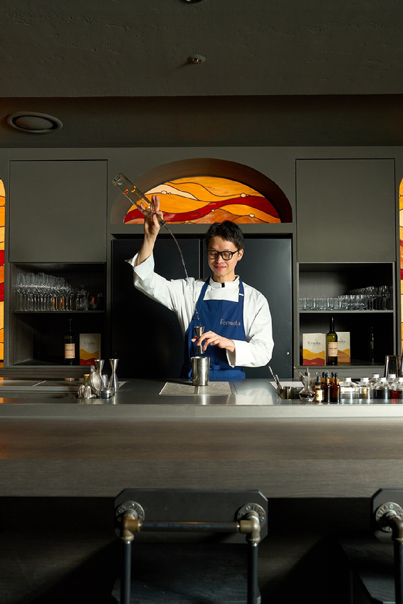 양효준 바텐더. [사진=조선호텔앤리조트]