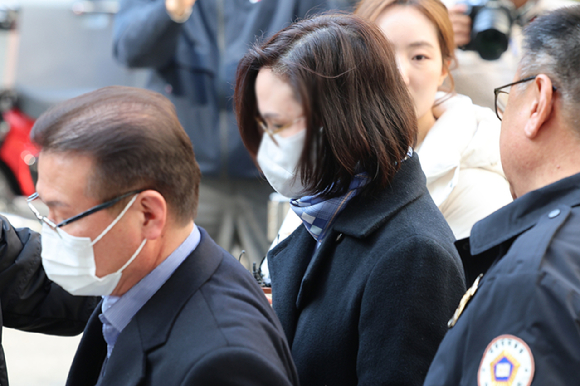 2024년 2월 법원에 출석한 정경심 전 동양대학교 교수 [사진=연합뉴스]