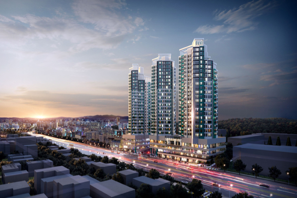 엘리프 미아역 조감도. [사진=계룡건설]