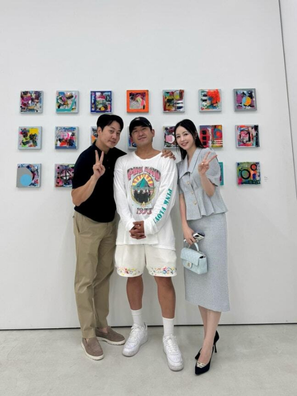 이은주 이민우 앤디 [사진=이은주 SNS]