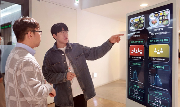 삼성웰스토리 AI 피플카운팅. [사진=삼성웰스토리]