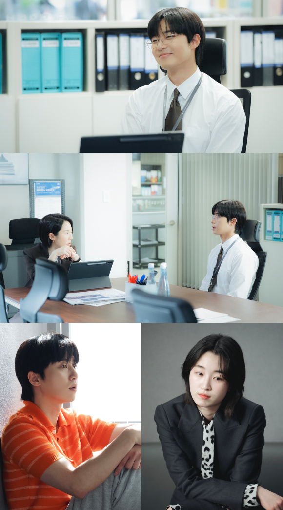 '경도를 기다리며' 박서준-원지안 스틸 [사진=SLL, 아이엔, 글뫼]